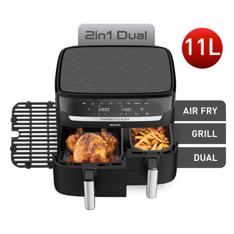 Tefal Dual Easy Fry & Grill Air Fryer