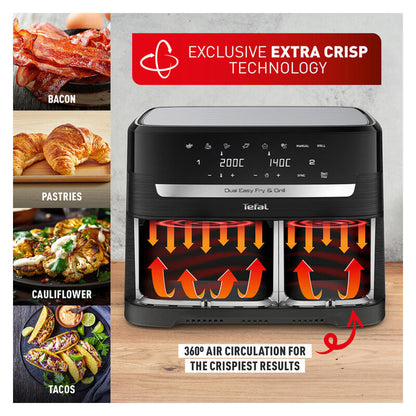 Tefal Dual Easy Fry & Grill Air Fryer