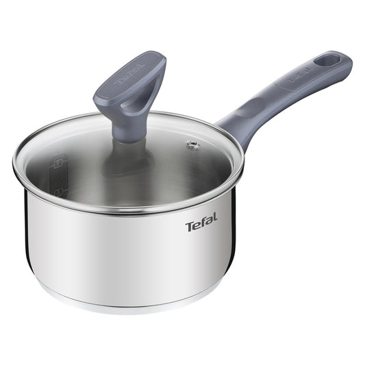 Tefal 16cm/1.5L Daily Cook Induction Saucepan + Lid - Stainless Steel