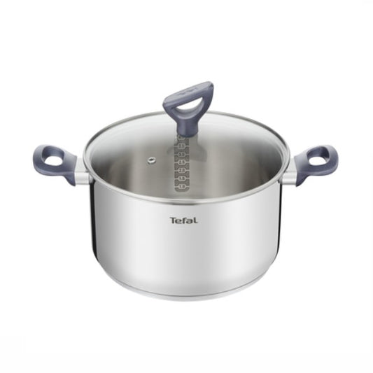 Tefal 24cm/5.2L Daily Cook Stainless Steel Induction Stewpot & Lid