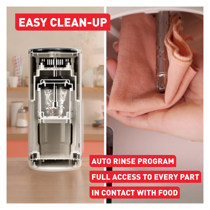 Tefal Dolci Rise Drinks & Dessert Maker with Nesquik Tins - White