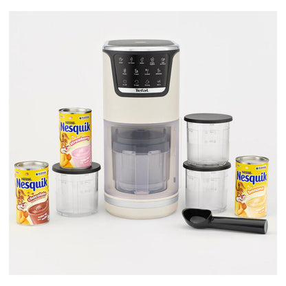 Tefal Dolci Rise Drinks & Dessert Maker with Nesquik Tins - White