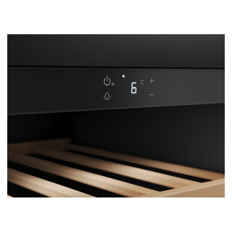 Vintec 35 Bottle Under-Counter Wine Fridge Cabinet - Black