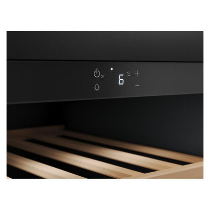 Vintec 35 Bottle Under-Counter Wine Fridge Cabinet - Black