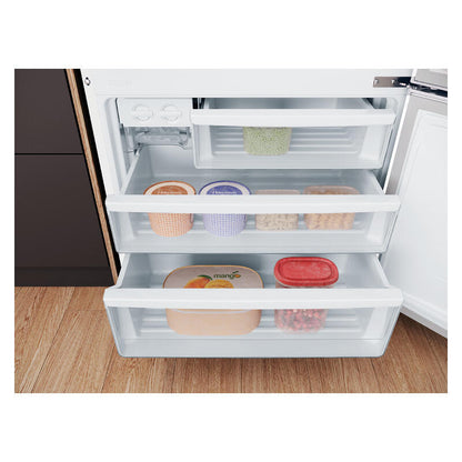 Westinghouse 496L Bottom Mount Fridge Freezer - White