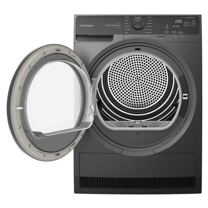 Westinghouse 8kg Heat Pump Condenser Dryer - Grey (EasyCare 700)