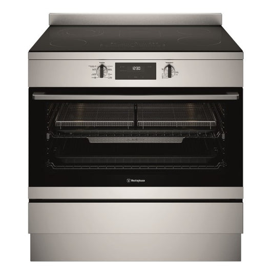 Westinghouse 90cm Freestanding Electric Cooker - Stainless Steel.