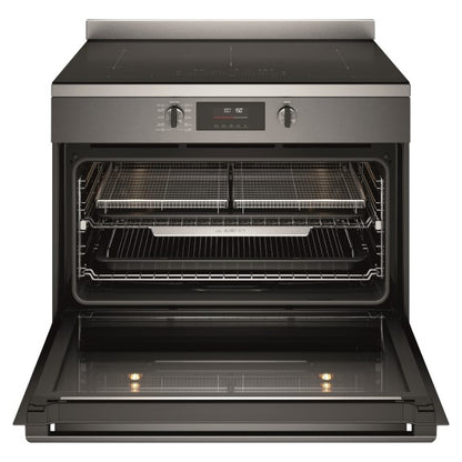 Westinghouse 90cm Freestanding Electric Cooker - Dark Stainless Steel