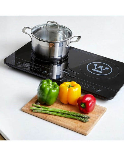 Westinghouse Portable Twin Induction Cooktop - Black