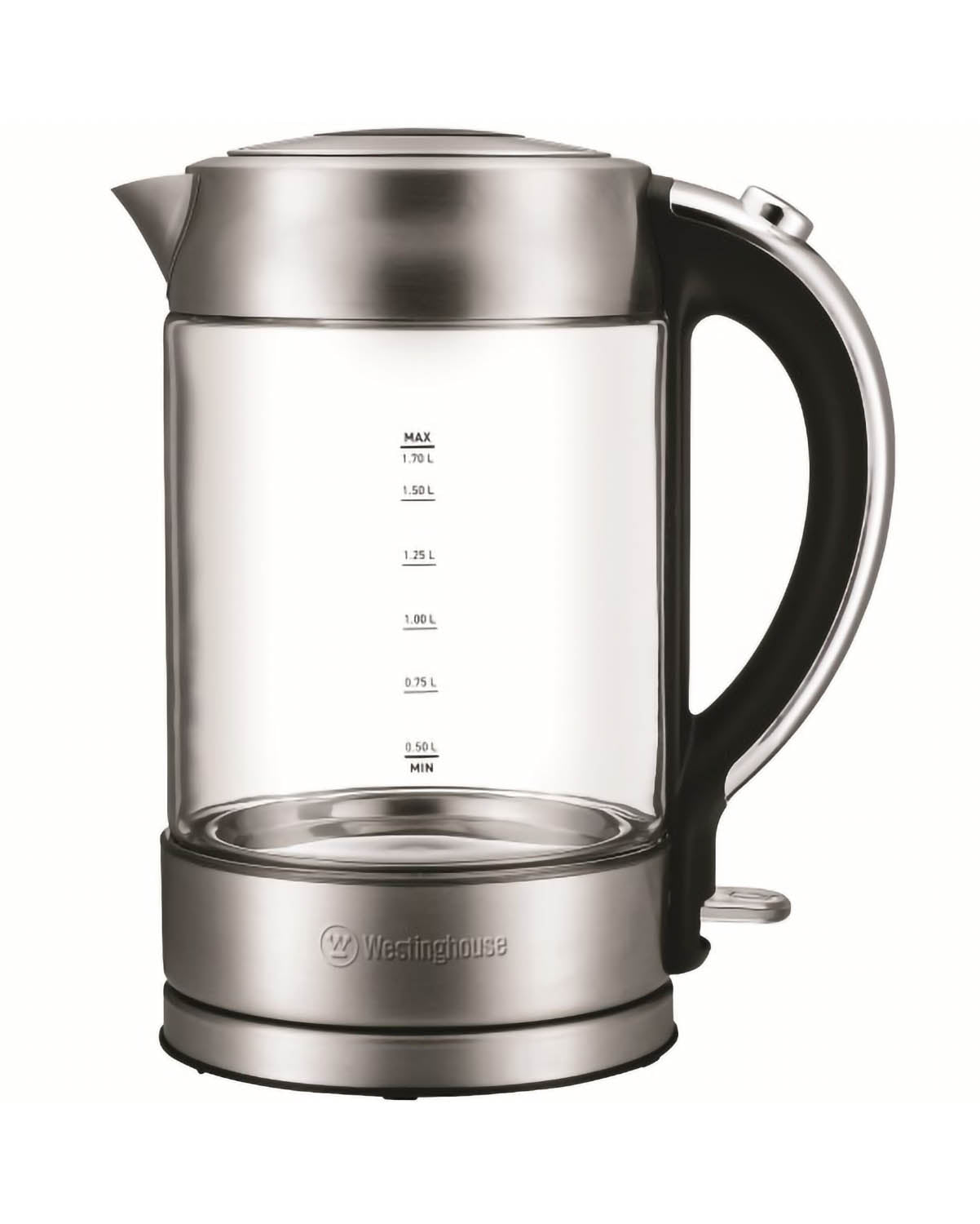 Westinghouse 1.7L Deluxe Glass Kettle