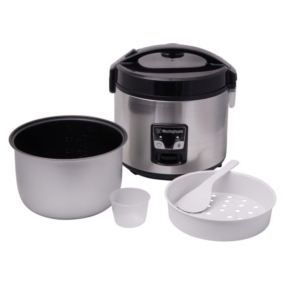 Westinghouse 10 Cup Rice Cooker - Stainless Steel
