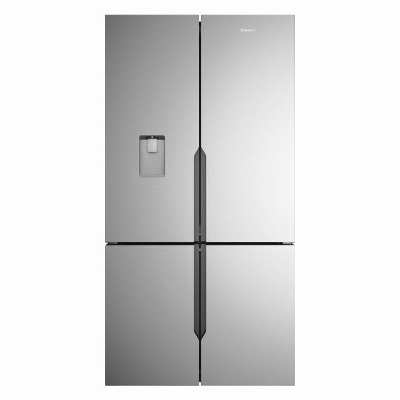 Westinghouse 564 Litre French Quad Door Refrigerator with Water Tank - Stainless Steel