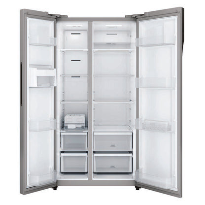 Westinghouse 624L Side by Side Refrigerator - Silver