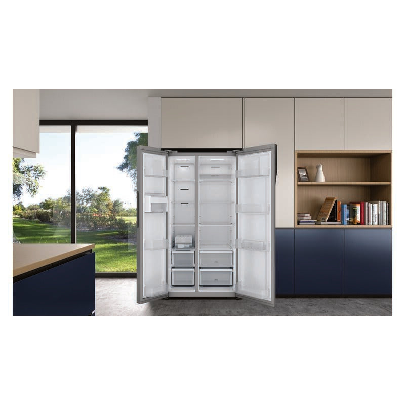 Westinghouse 624L Side by Side Refrigerator - Silver