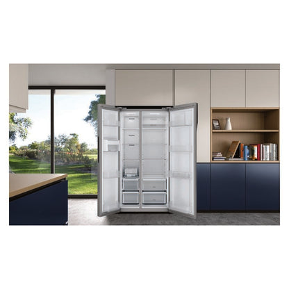 Westinghouse 624L Side by Side Refrigerator - Silver