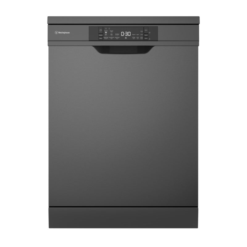 Westinghouse 60cm Freestanding Dishwasher- Dark Stainless Steel