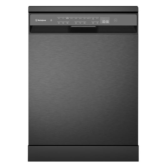 Westinghouse 15 Place Setting Freestanding Dishwasher - Dark Stainless Steel