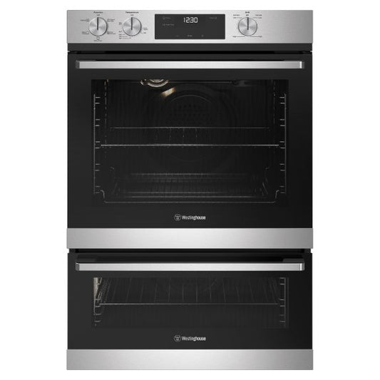 Westinghouse 60cm Multifunction Separate Grill 5 Oven - Stainless Steel