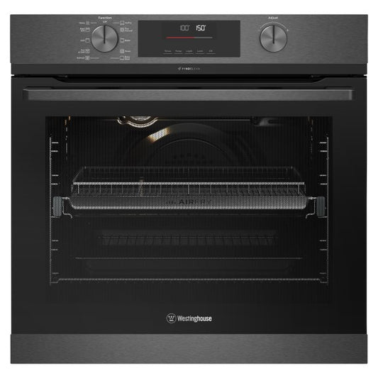 Westinghouse 60cm Multi-function Pyrolitic Oven with Airfry - Dark Stainless Steel