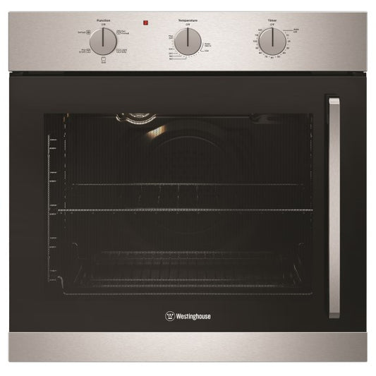 Westinghouse 60cm Built-In Oven with 5 Functions - Stainless Steel