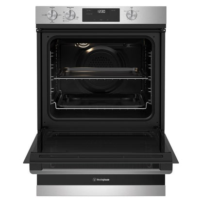 Westinghouse 60cm Multi Function Gas Oven with Separate Grill - Stainless Steel