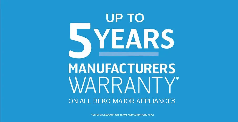 Beko 5 Year Warranty