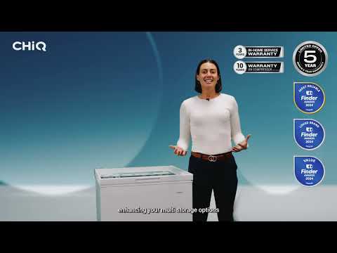 CHiQ 142L Hybrid Chest Freezer White CCF142WE
